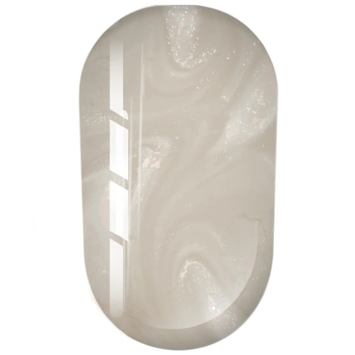 Shell Paint No Wipe - Branco Platina Perolado 5ml - Image 2